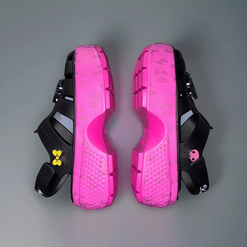 ππ Crocs x Hello Kitty and Friends My Melody And Kuromi Stomp Sandal ππ - Picture 4 of 5